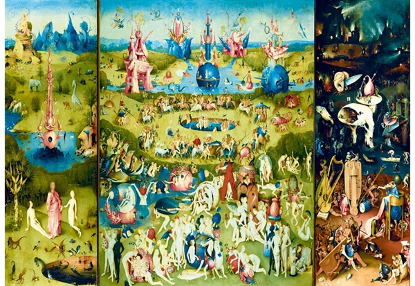 Billede af Bosch - The Garden of Earthly Delights