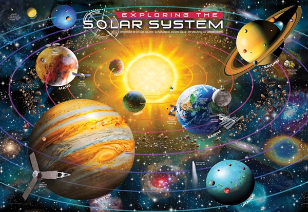 Se Exploring the Solar System hos Puzzleshop