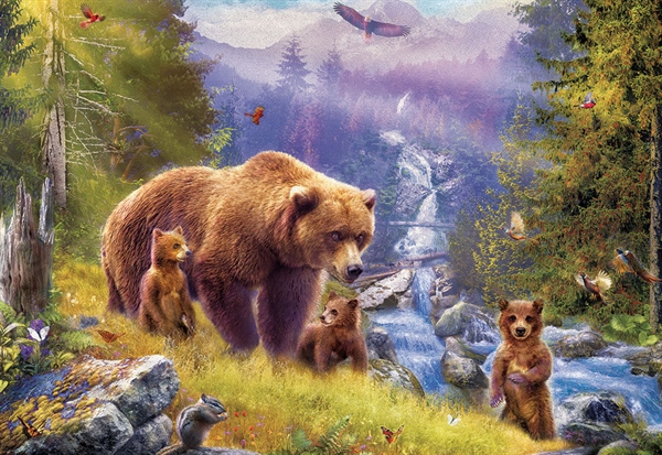 Se Grizzly Cubs hos Puzzleshop