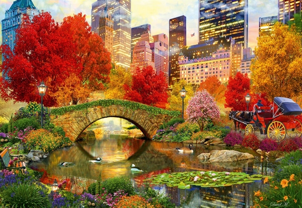 Se Central Park New York City hos Puzzleshop