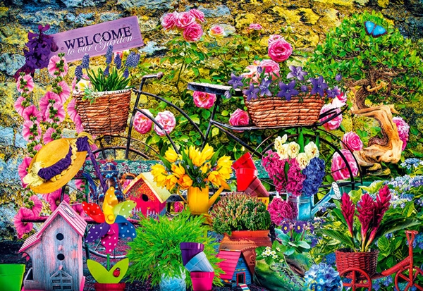 Se Welcome to Our Garden hos Puzzleshop