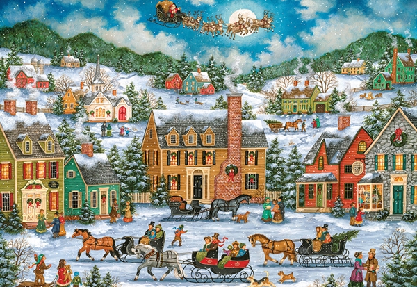 Se Christmas Eve Fly By hos Puzzleshop
