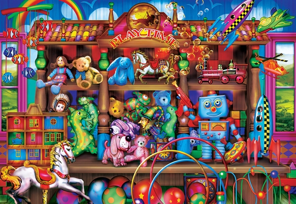 Se Secret Toy Heaven (Seek & Find) hos Puzzleshop