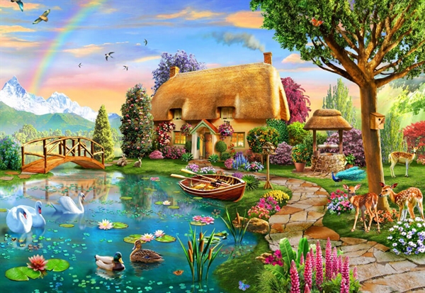 Se Lakeside Cottage hos Puzzleshop
