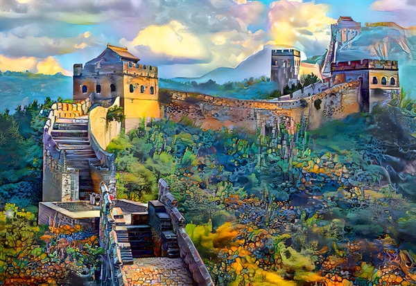Billede af The Great Wall of China hos Puzzleshop