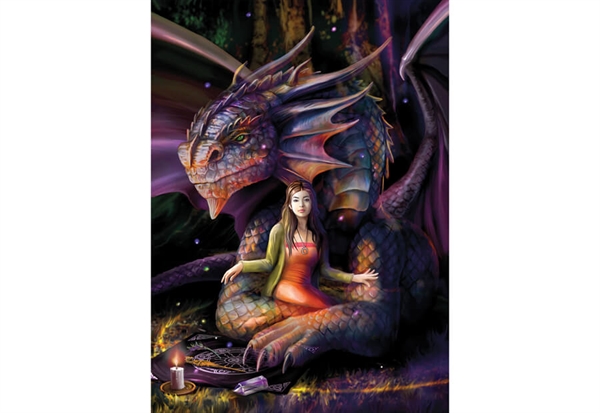 Se Anne Stokes - Spirit Dragon hos Puzzleshop