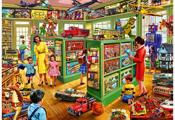 Se Toy Shop Interiors hos Puzzleshop