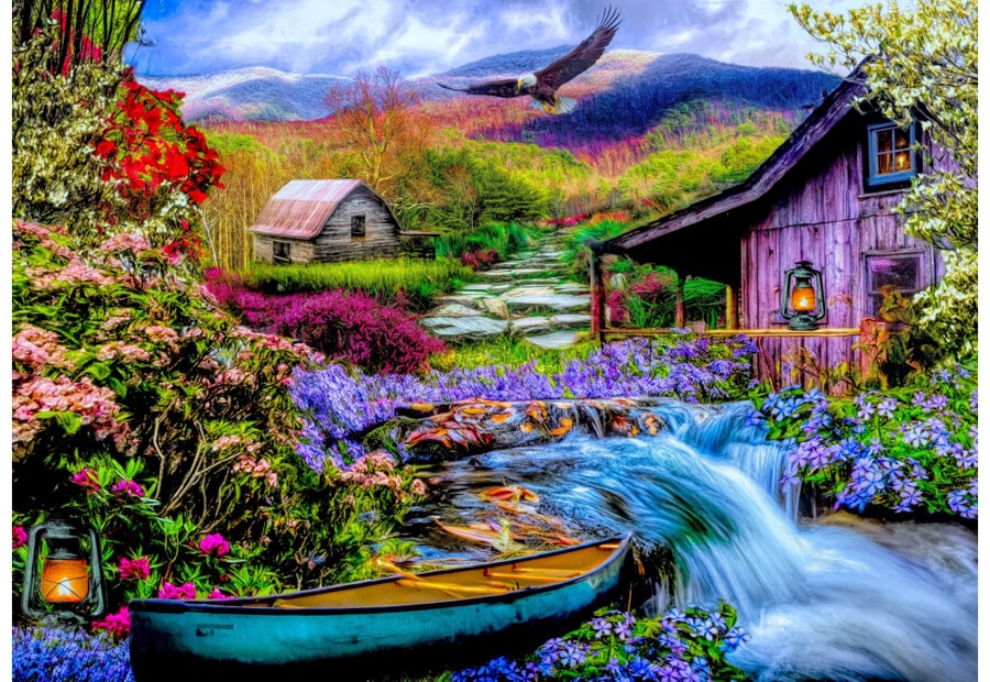 Heaven on Earth in the Mountains