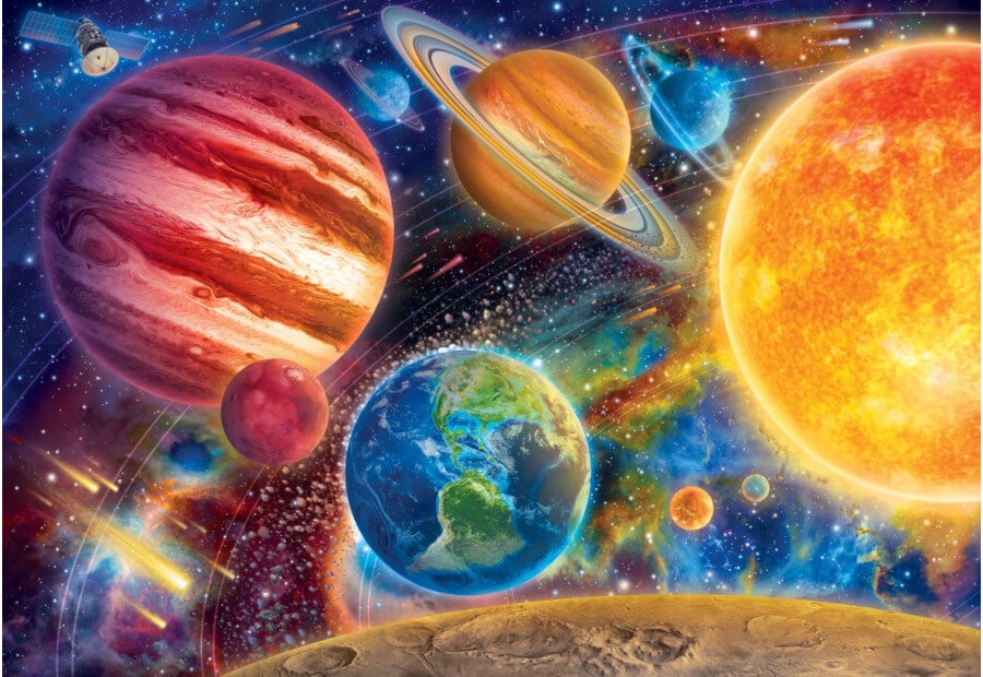 Stunning Solar System