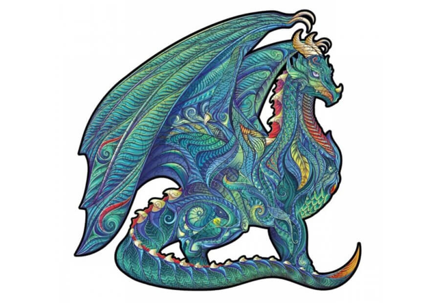 Køb Dragon (træ) - Pris 399.00 kr.