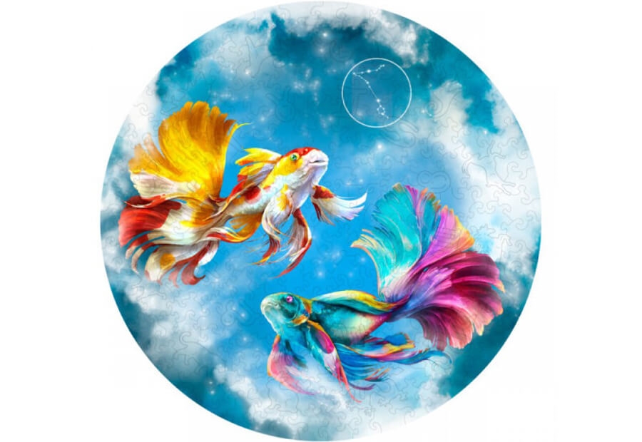Køb Pisces (træ) - Pris 349.00 kr.